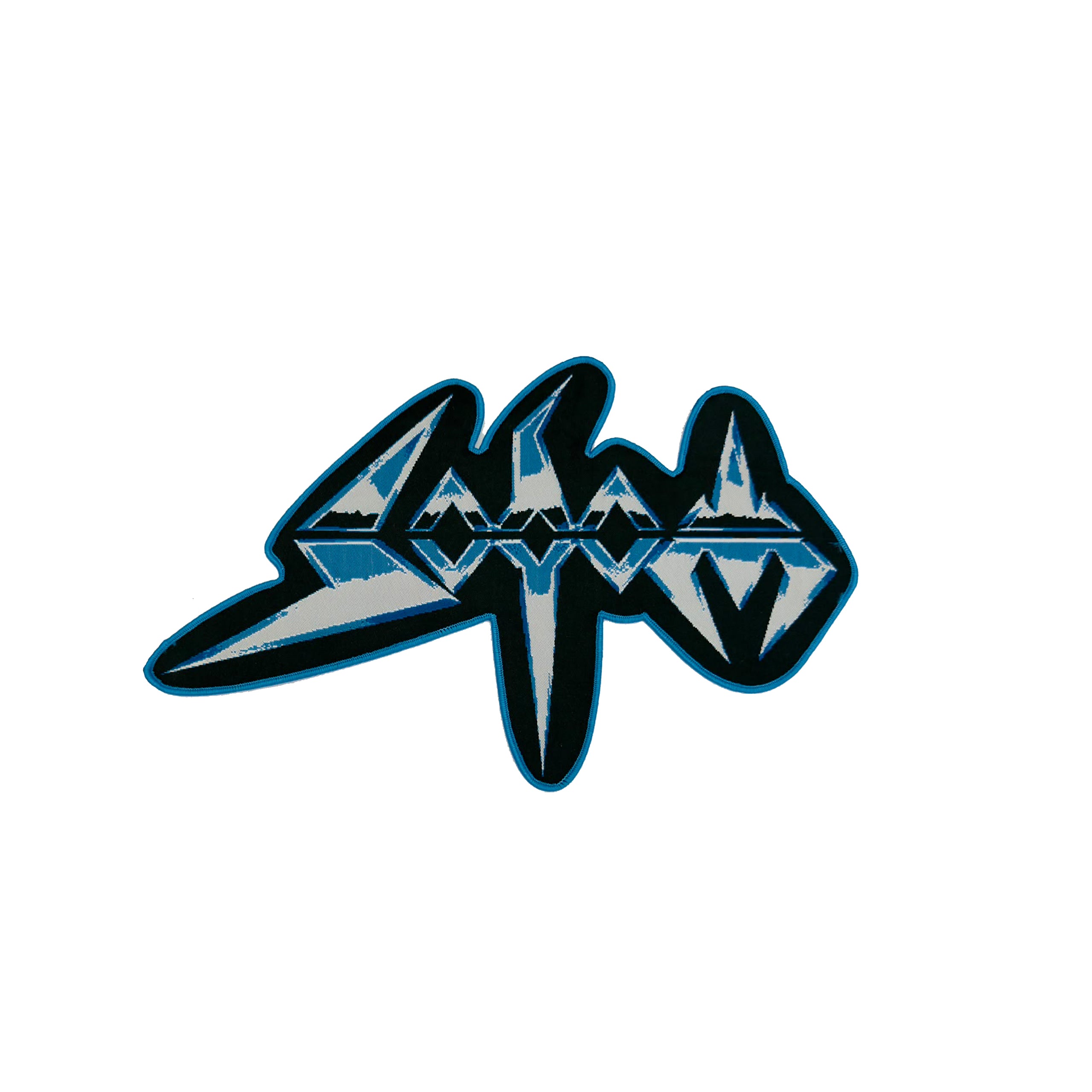 sodom-logo-patch-tiss-oversize-bordure-noire image 4