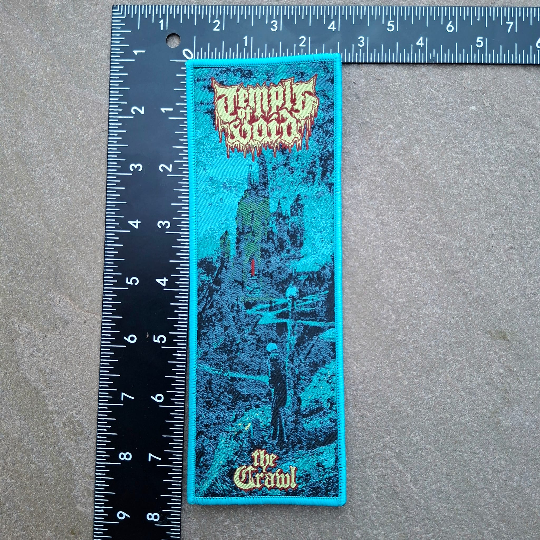 temple-of-void-the-crawl-patch-bande-bordure-verte image 3