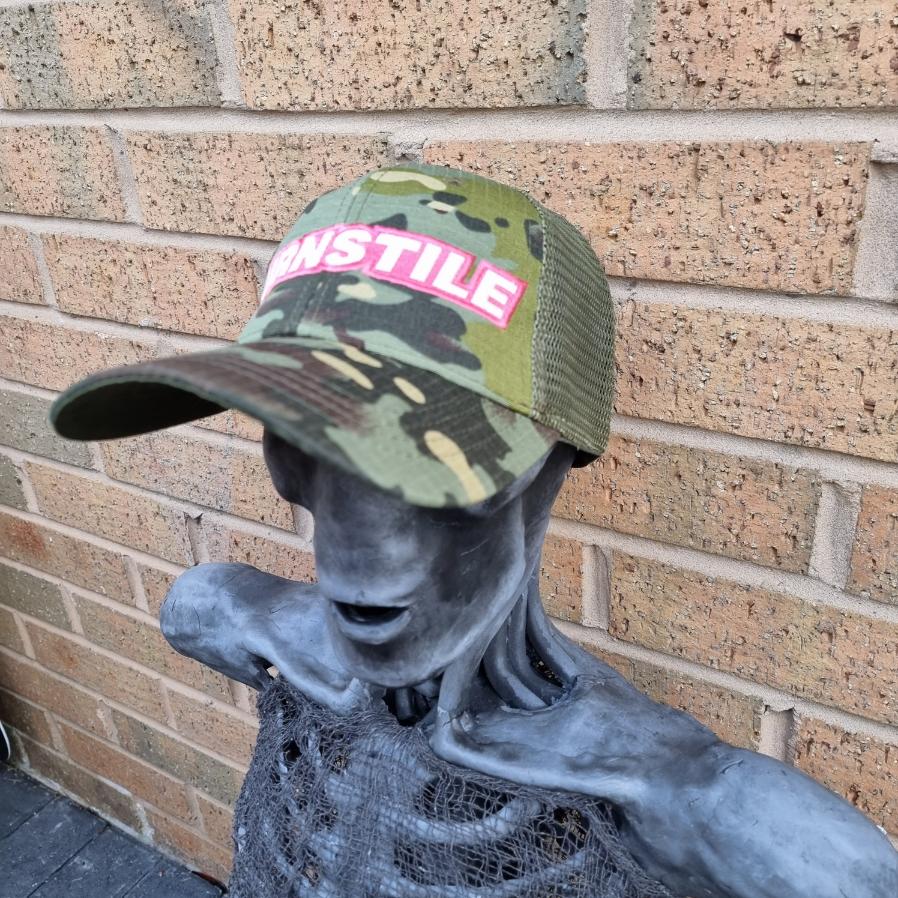 783punx-turnstile-logo-casquette-trucker-camo-phosphorescente image 2