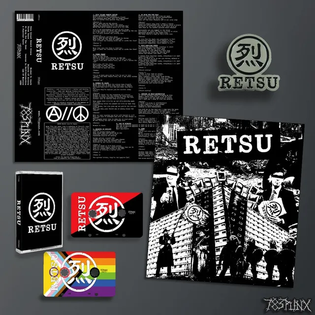 retsu-bundle-cassette-pin-s-punk-hardcore image 1