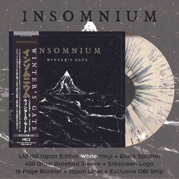 insomnium-winter-s-gate-vinyle-blanc-splatter-lp-japon-ltd-100 image 1
