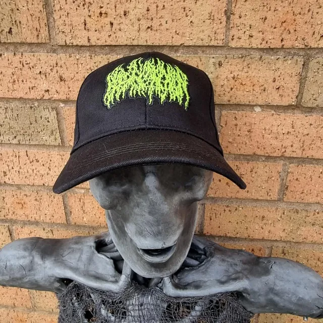 blood-incantation-logo-casquette-baseball-glow-taille-r-glable image 1
