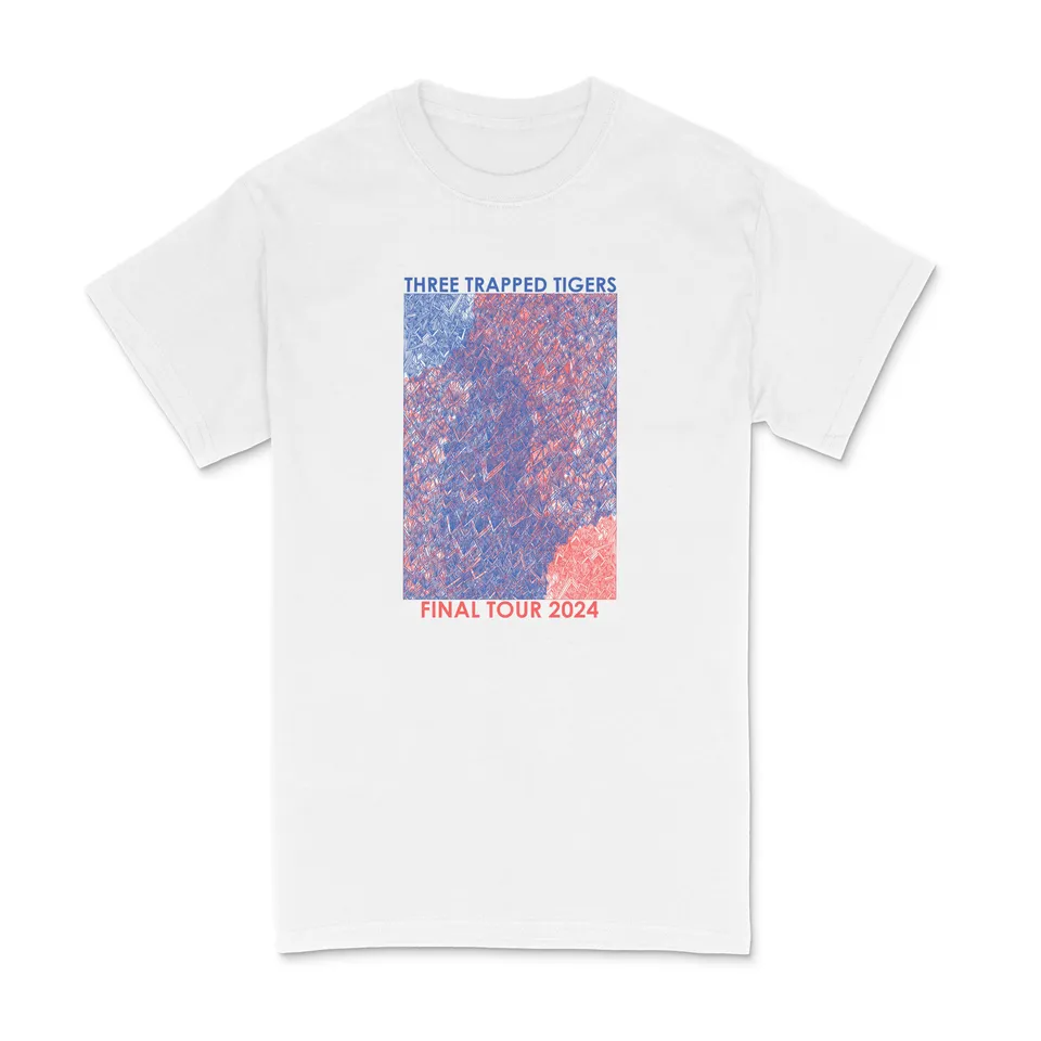 big-scary-monsters-three-trapped-tigers-t-shirt-blanc image 1