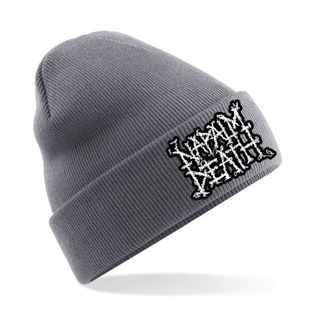 napalm-death-logo-bonnet-brod-noir image 1