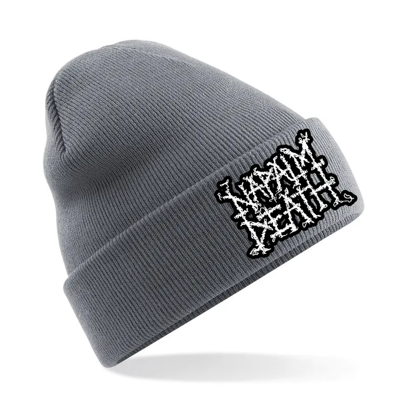 napalm-death-logo-bonnet-brod-noir image 1