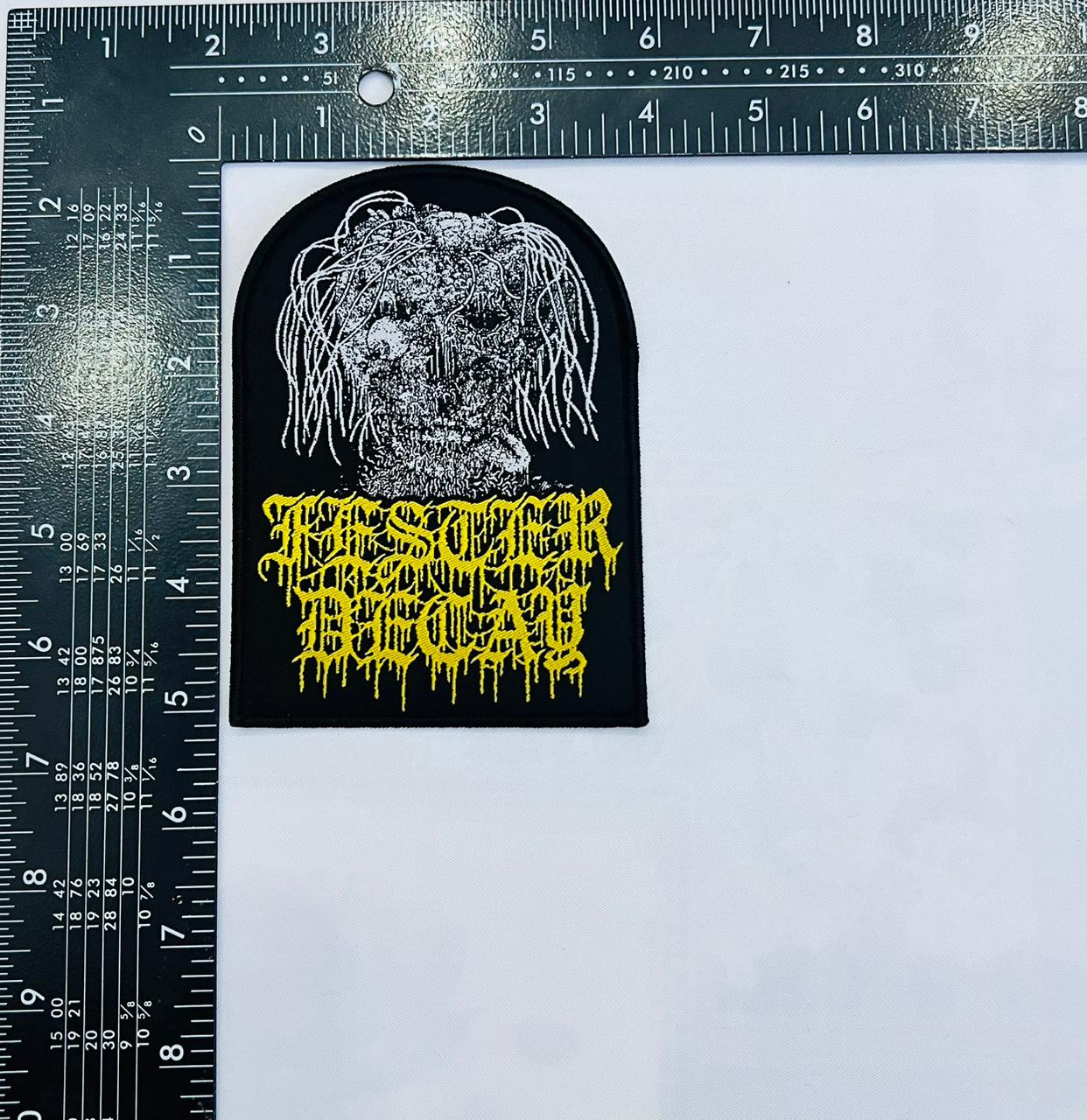 783punx-festerdecay-carcasses-revenge-patch-tiss-bordure-noire image 3
