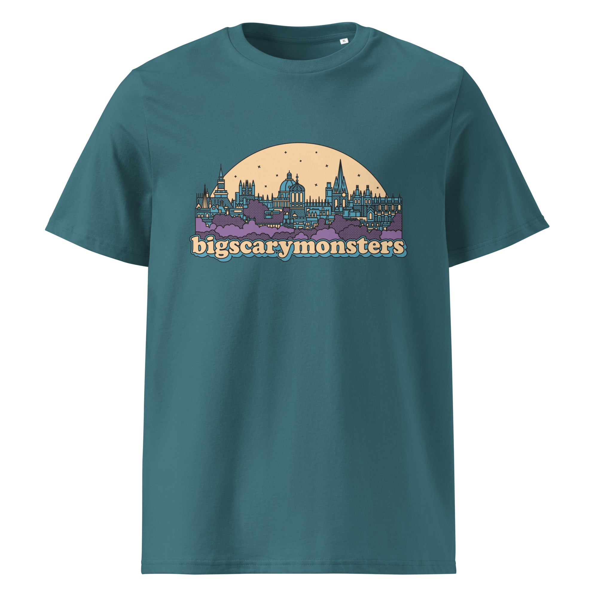 big-scary-monsters-bsm-city-t-shirt-blanc-coton-bio image 3