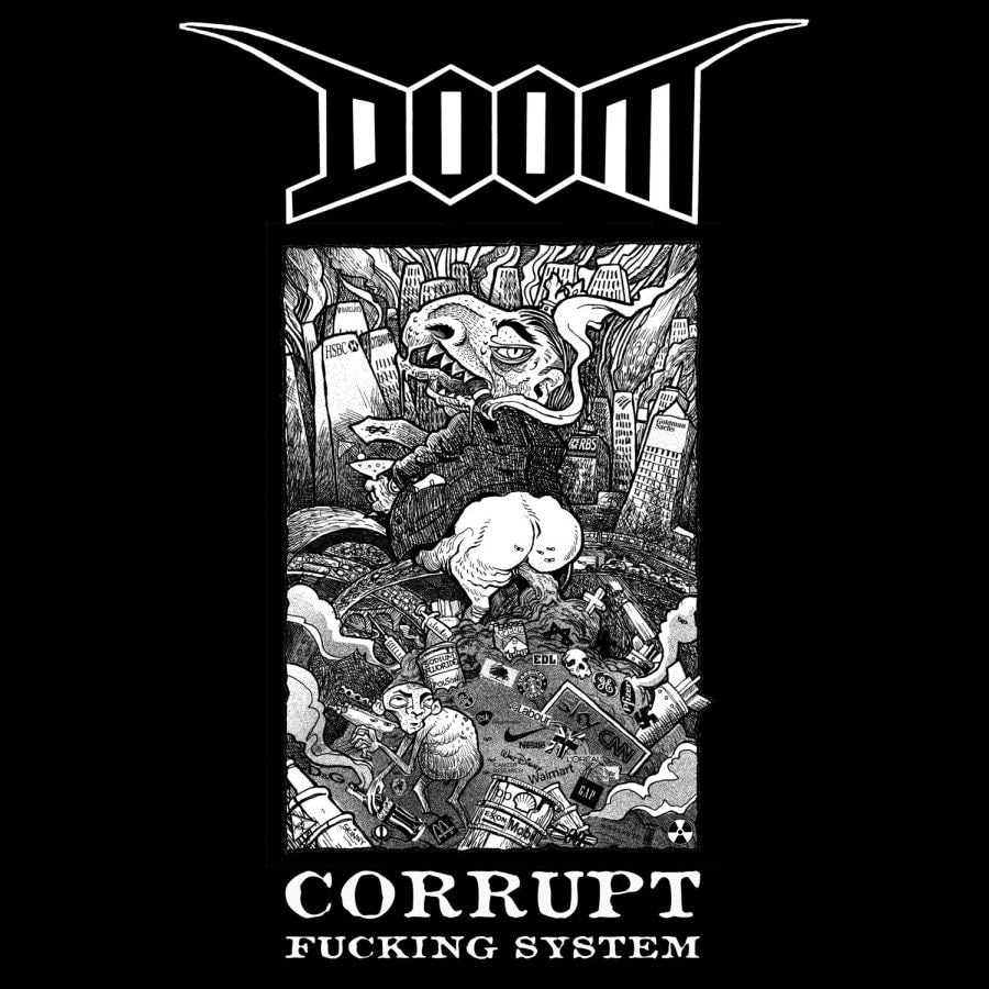 783punx-tapes-doom-corrupt-fucking-system-cassette-coquille-noire image 3