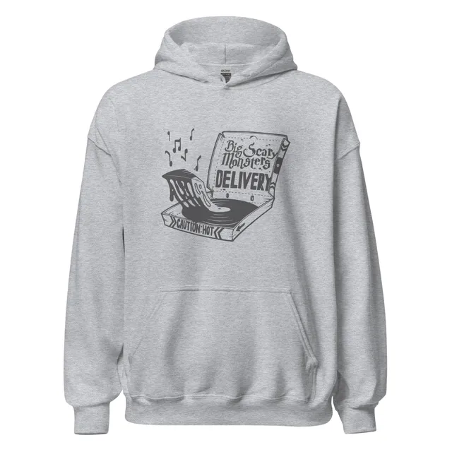 big-scary-monsters-special-delivery-hoodie-noir-coton image 1
