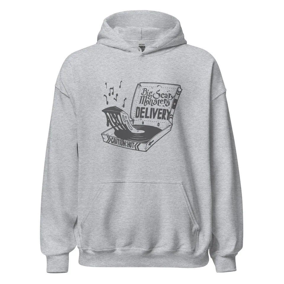 big-scary-monsters-special-delivery-hoodie-noir-coton image 1