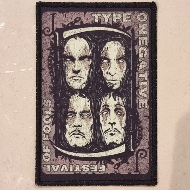 type-o-negative-festival-of-fools-patch-coudre image 1