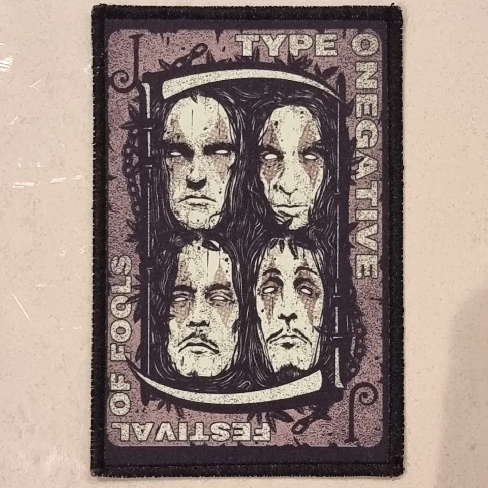 type-o-negative-festival-of-fools-patch-coudre image 1
