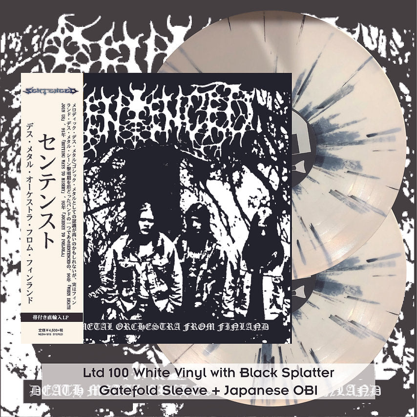 sentenced-death-metal-orchestra-2lp-vinyle-blanc-splatter image 1