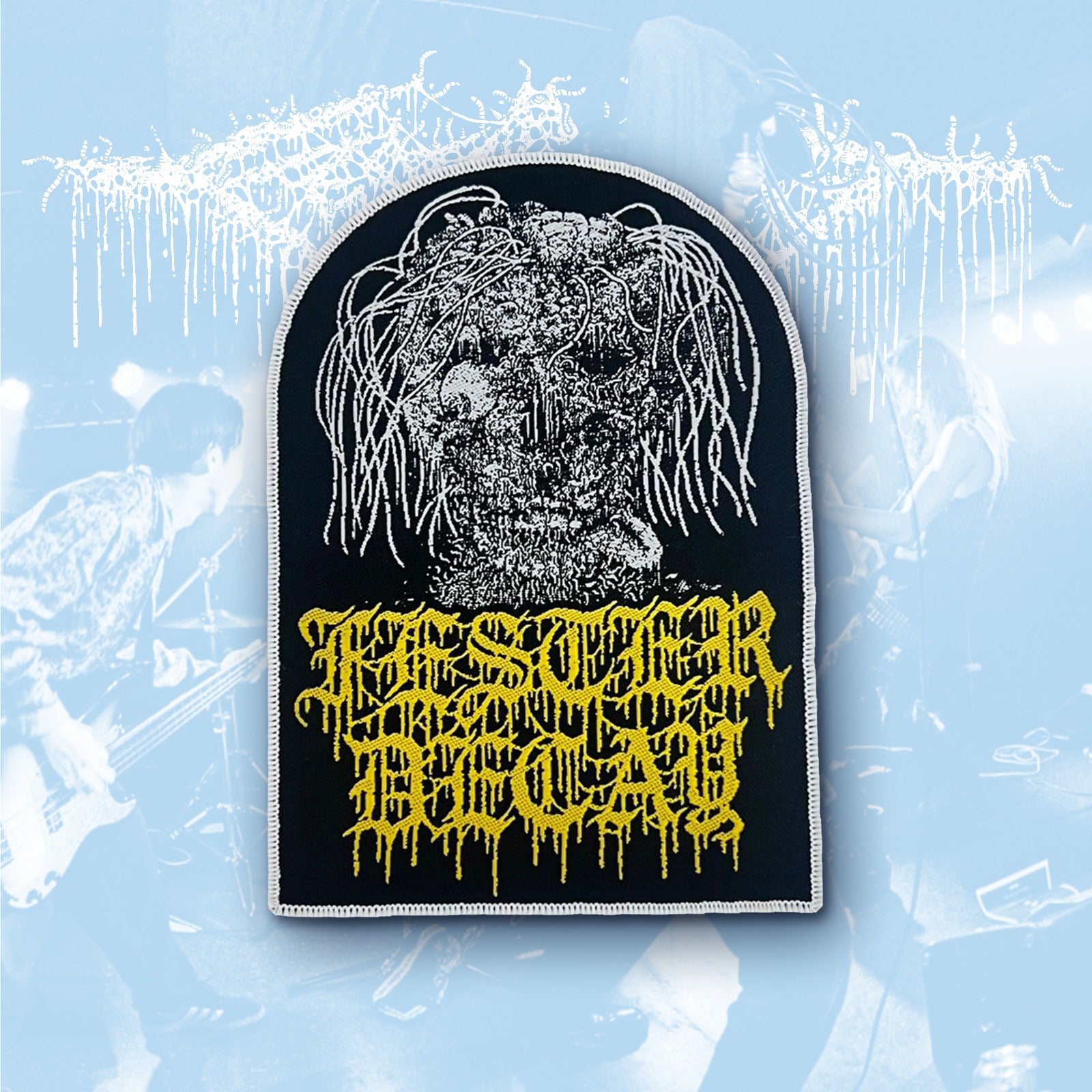 783punx-festerdecay-carcasses-revenge-patch-tiss-bordure-noire image 4