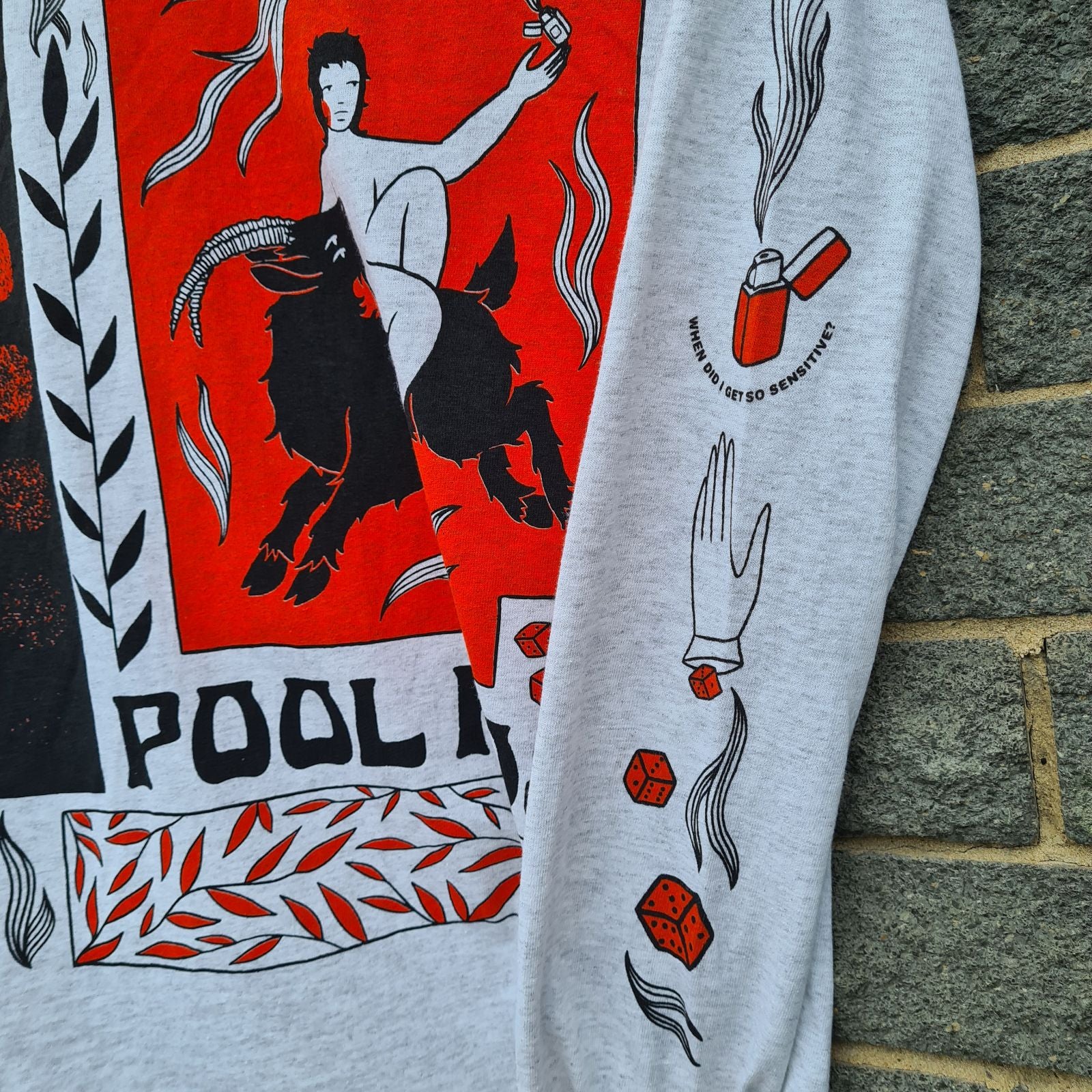 big-scary-monsters-pool-kids-uk-eu-tour-longsleeve-coton image 3