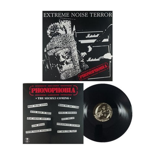 extreme-noise-terror-phonophobia-vinyle-lp-crust-1991 image 1