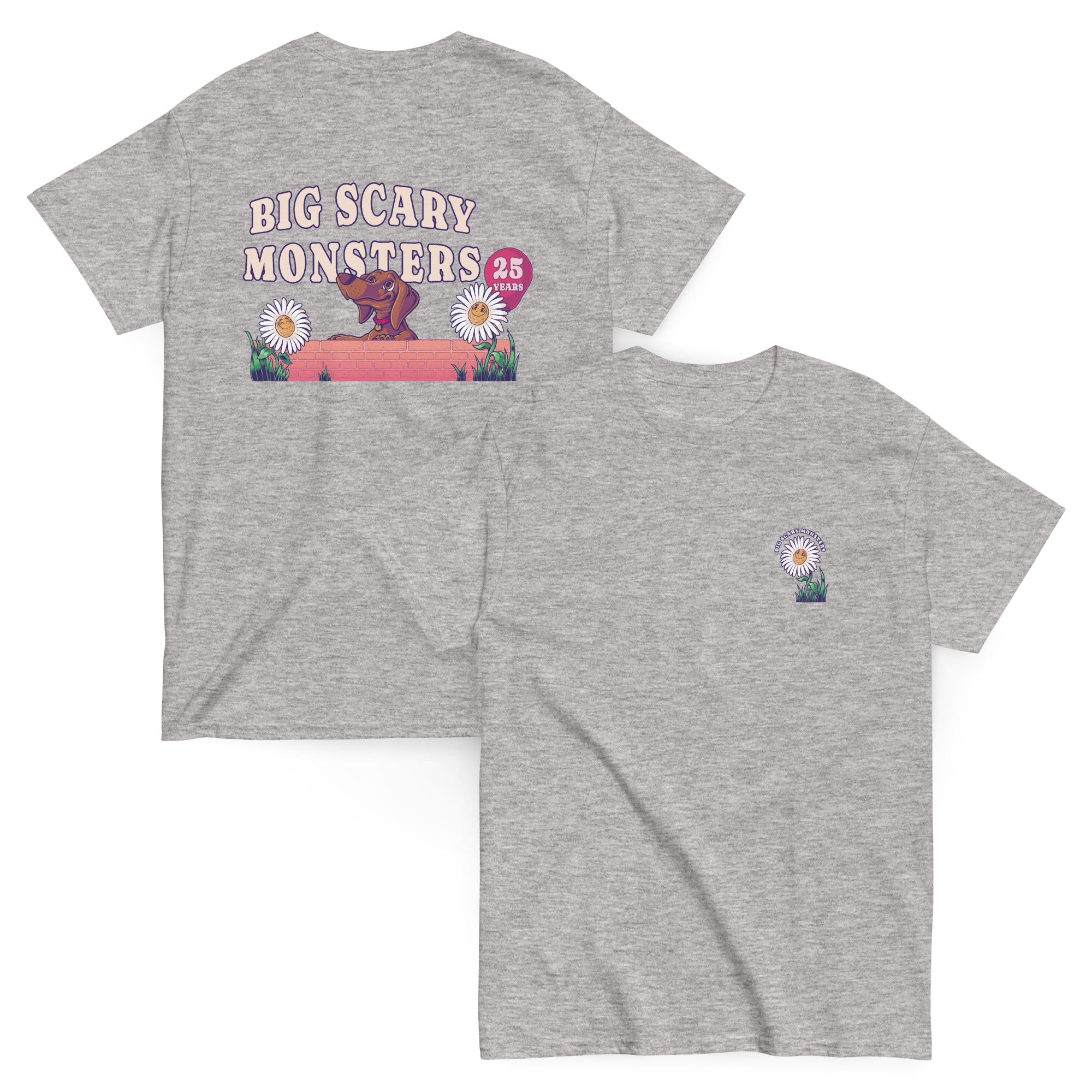 big-scary-monsters-daisy-t-shirt-coton-blanc image 5