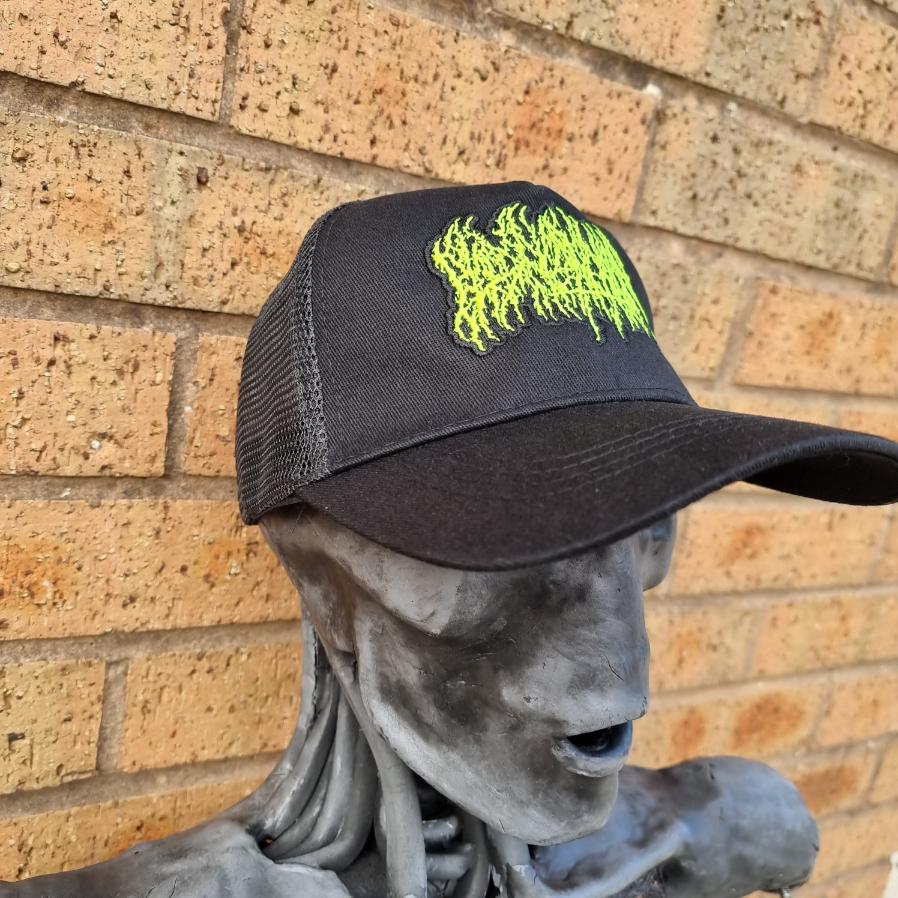 blood-incantation-casquette-trucker-logo-phosphorescent image 2