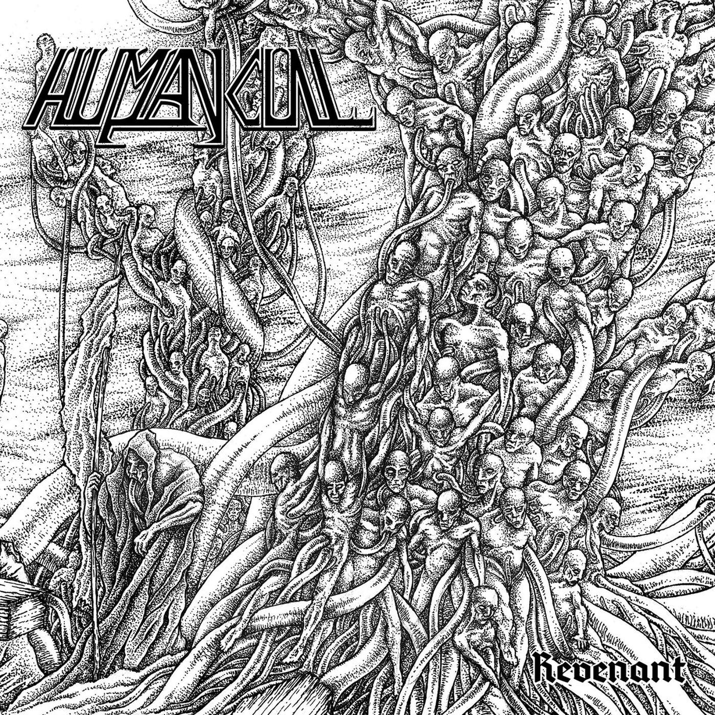 human-cull-revenant-lp-vinyle-black-white-mix image 1