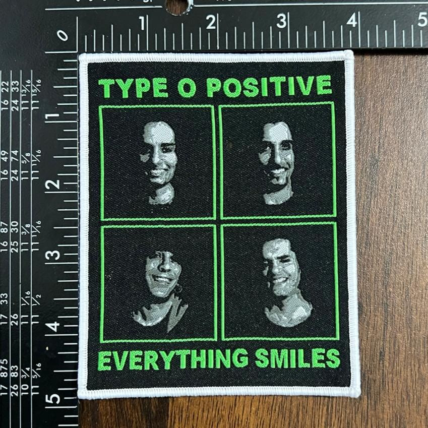 type-o-negative-type-o-positive-patch-tiss-bord-noir image 7