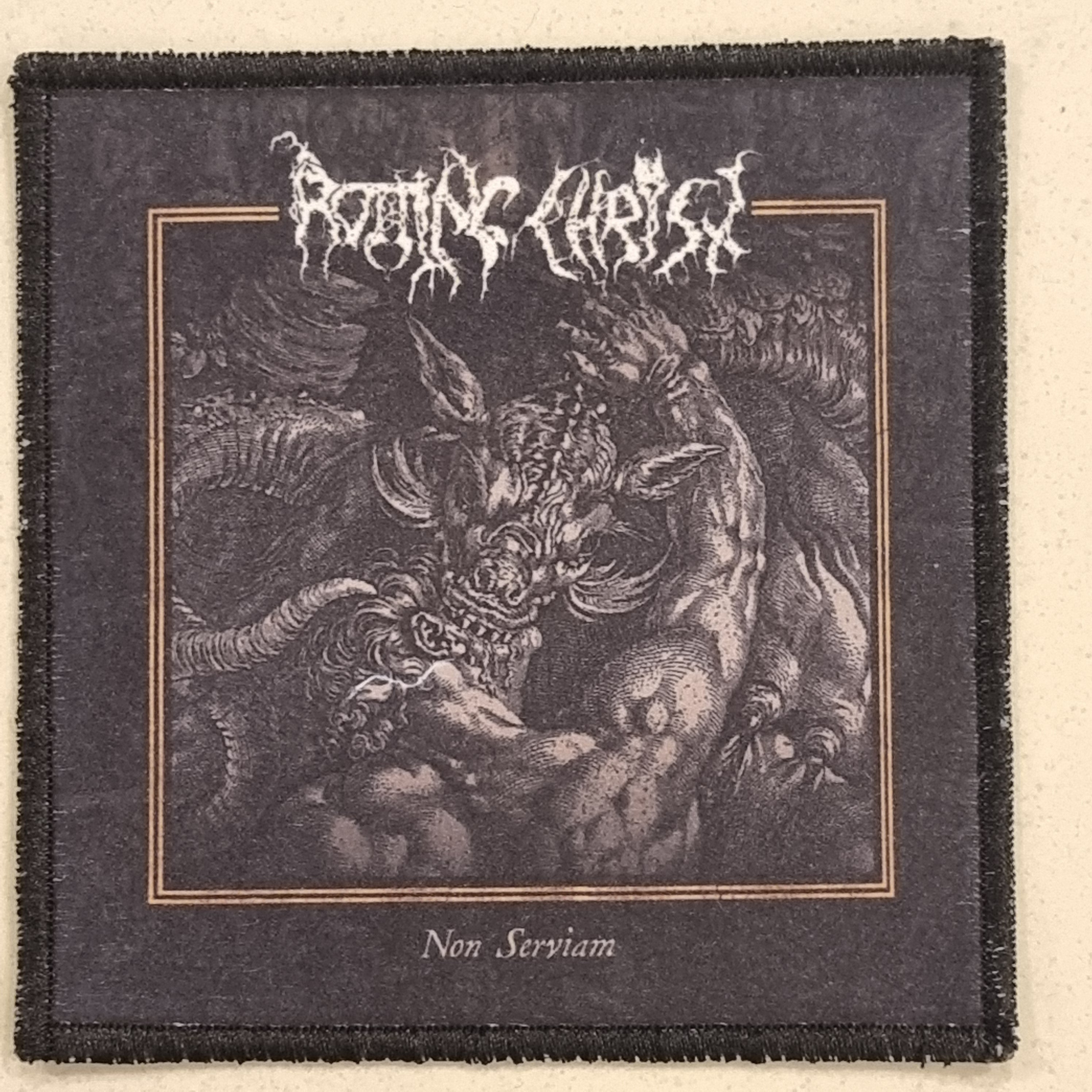 rotting-christ-non-serviam-petit-patch-cusson-coudre image 1