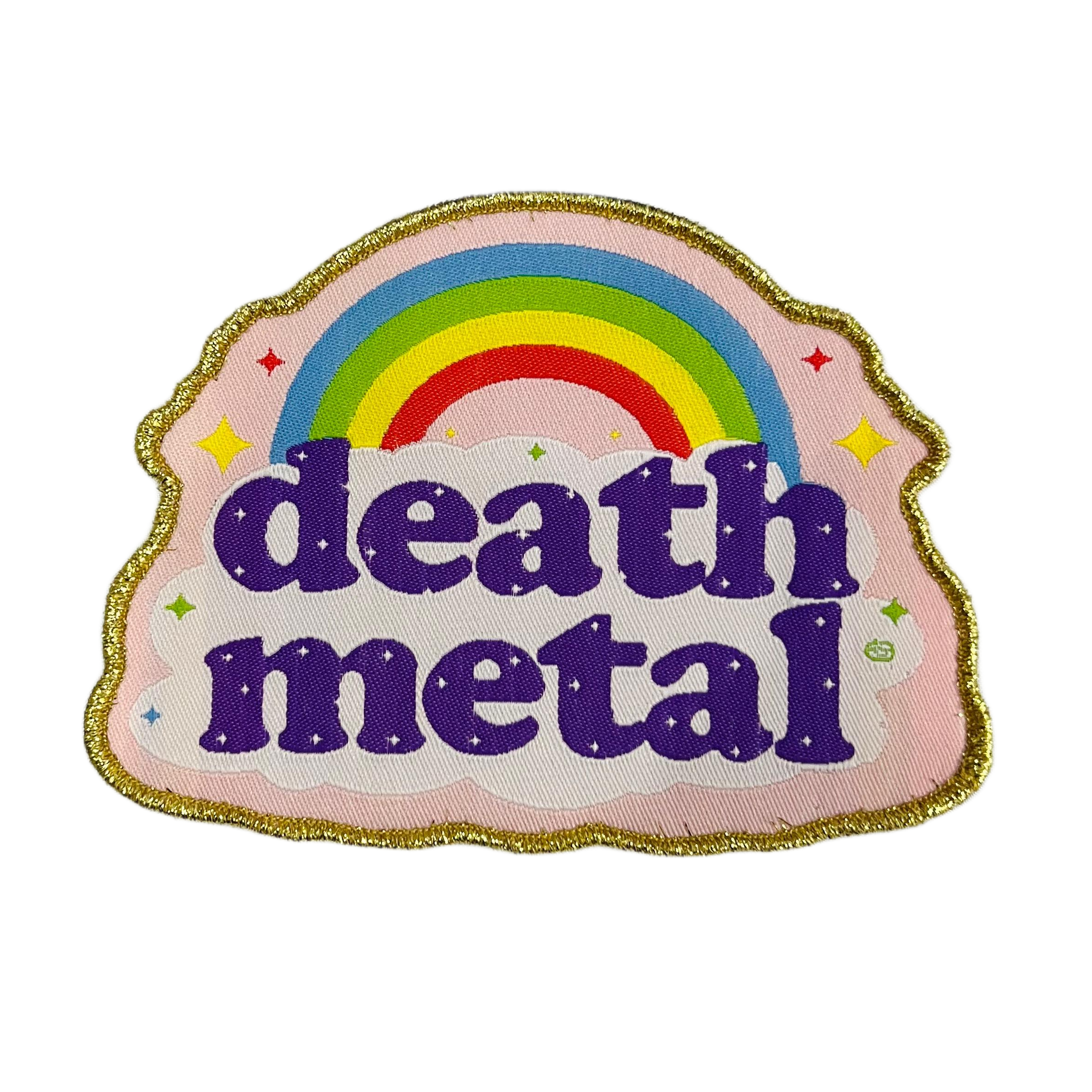 783punx-small-patch-death-metal-rainbow-cusson-rose image 2