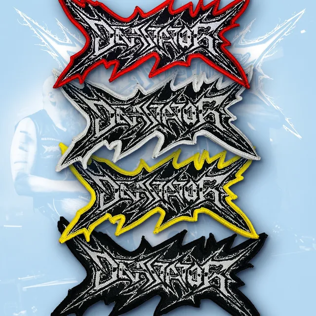 devastator-logo-patch-tiss-bordure-noire image 1
