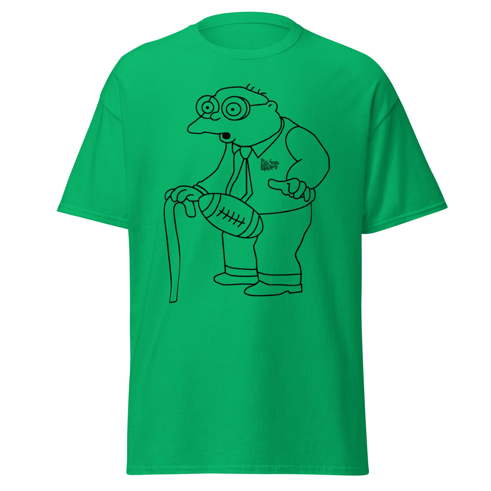 man-hit-by-football-t-shirt-noir-coton-taille-l image 4