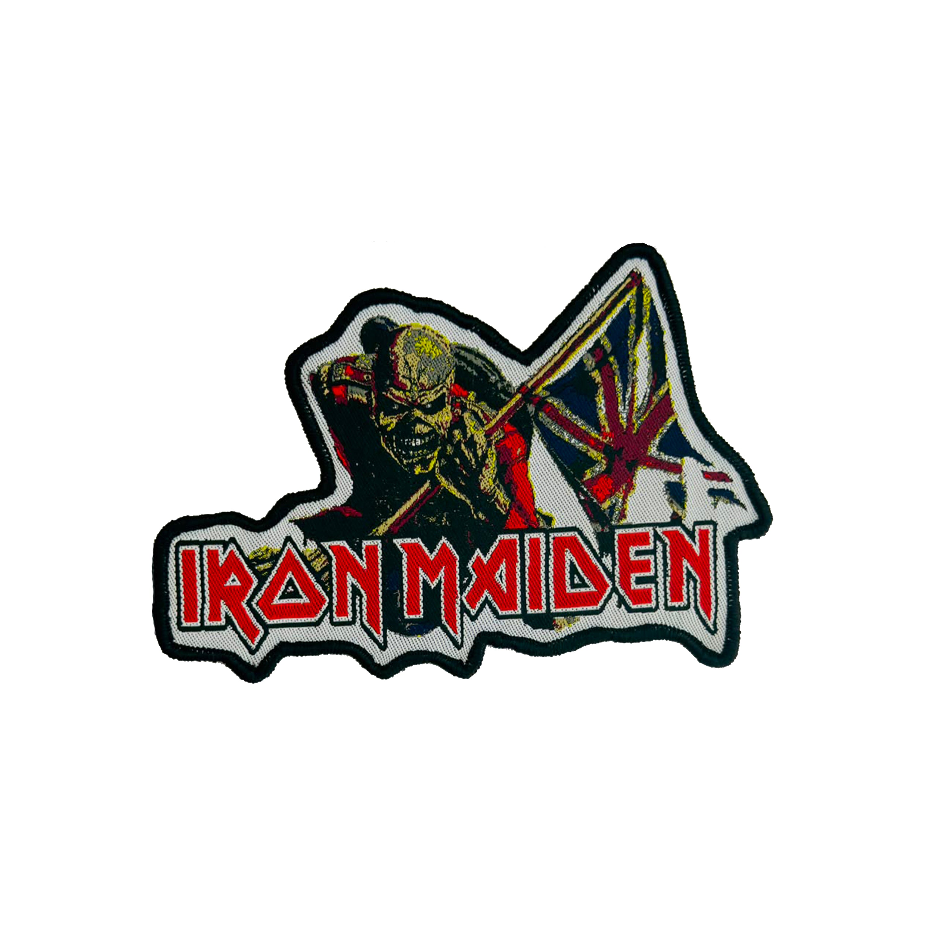 iron-maiden-the-trooper-patch-tiss-bordure-noire image 2