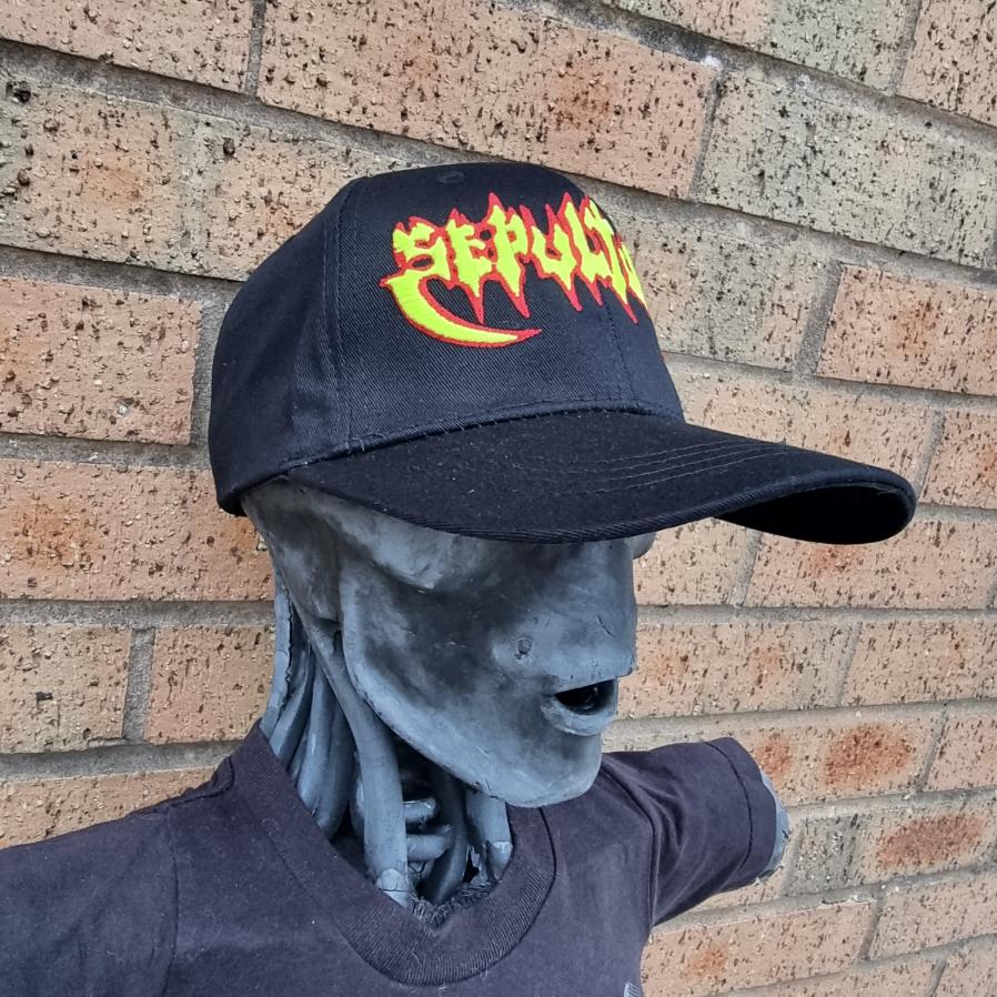 sepultura-old-logo-casquette-baseball-phosphorescente image 4