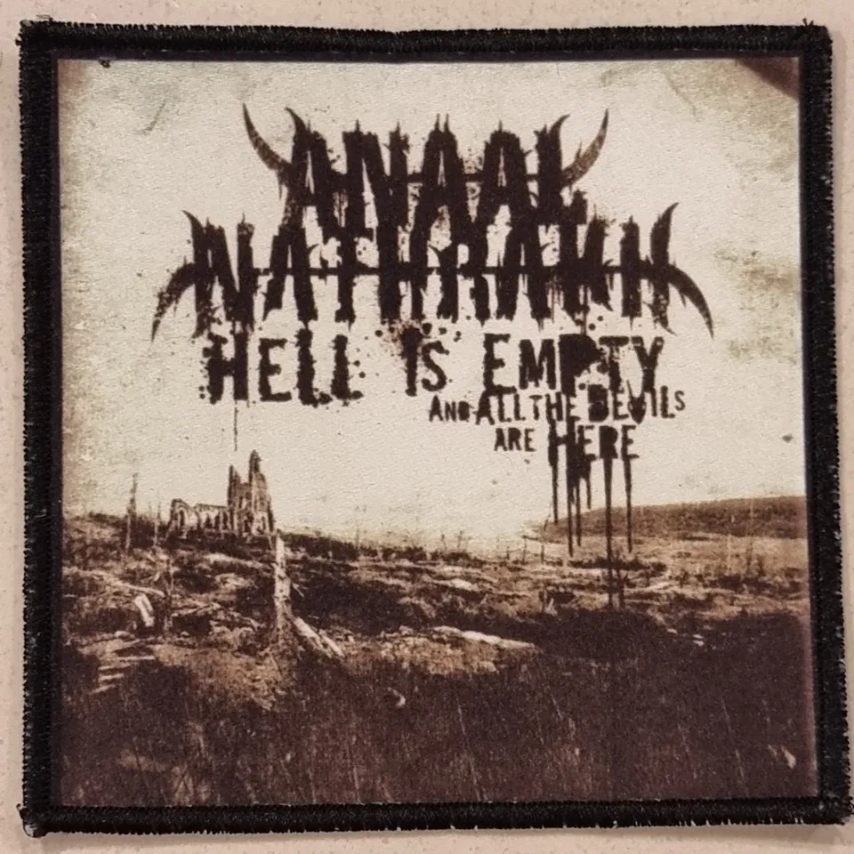 anaal-nathrakh-hell-is-empty-cusson-patch-small image 1