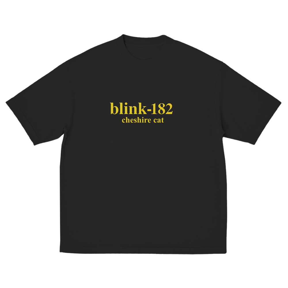 blink-182-cheshire-cat-t-shirt-noir-pochette-album image 2