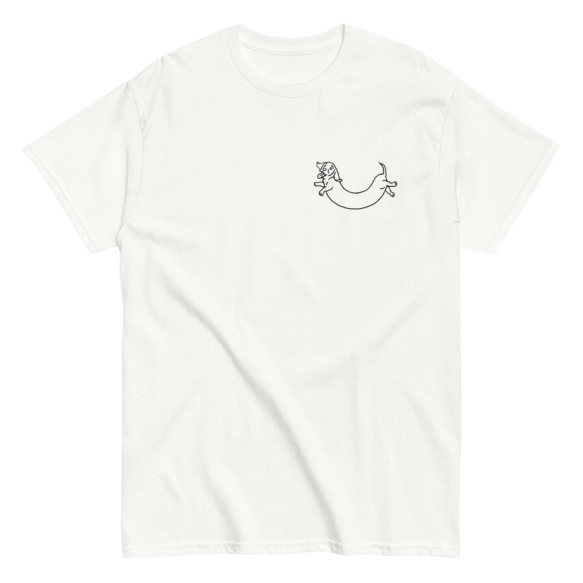 big-scary-monsters-sausage-dog-t-shirt-noir-coton-taille-m image 3