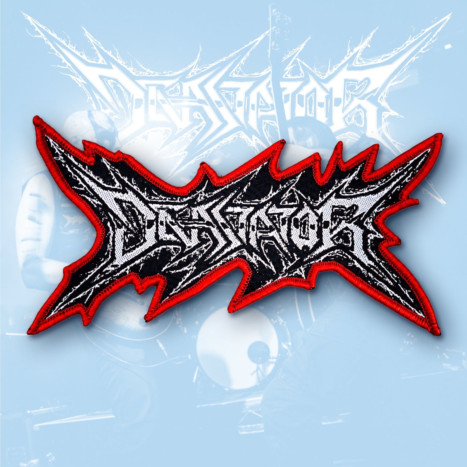 devastator-logo-patch-tiss-bordure-noire image 7