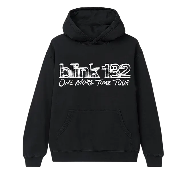 blink-182-one-more-time-tour-sweat-capuche-noir image 1