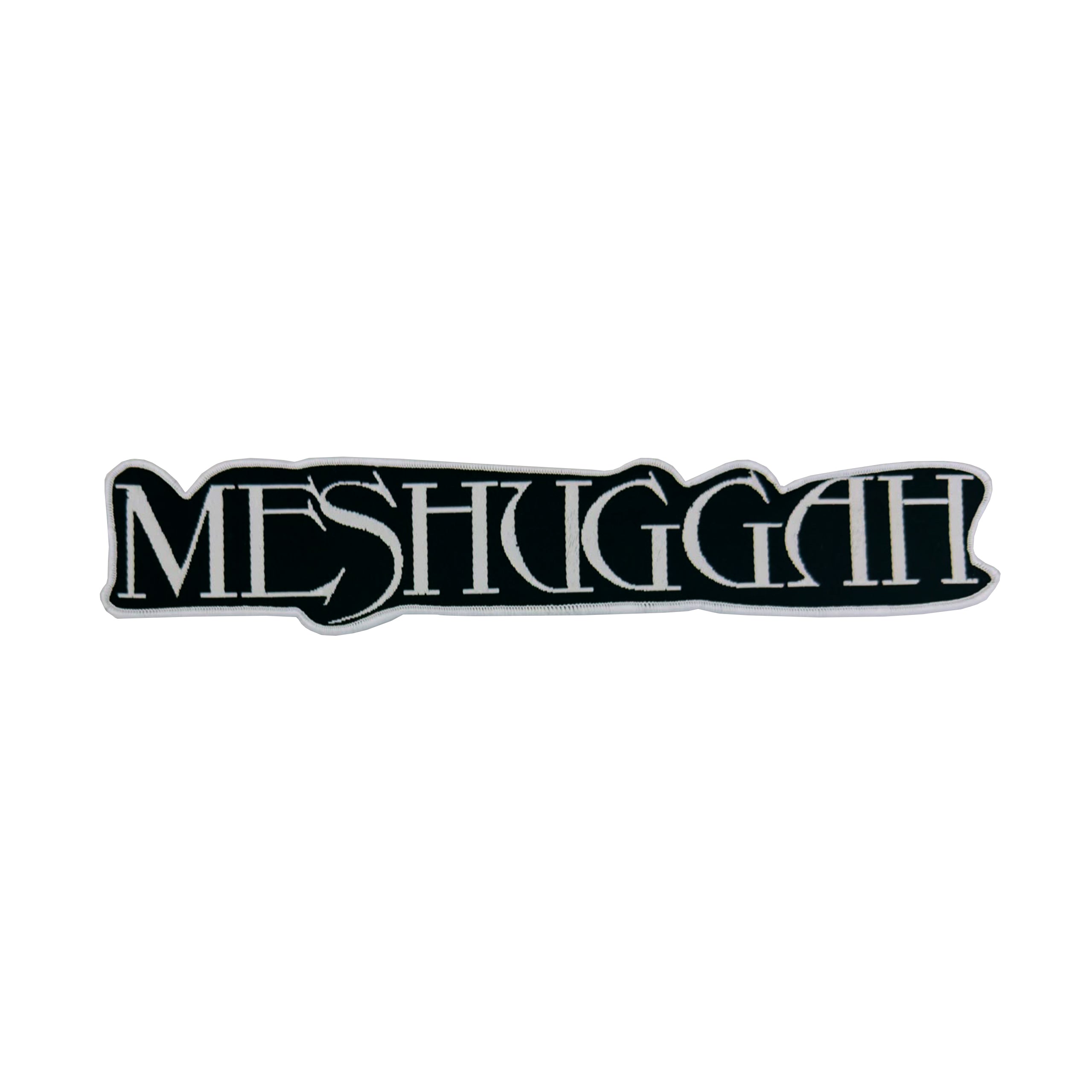 meshuggah-logo-patch-tiss-oversized-bordure-noire image 4