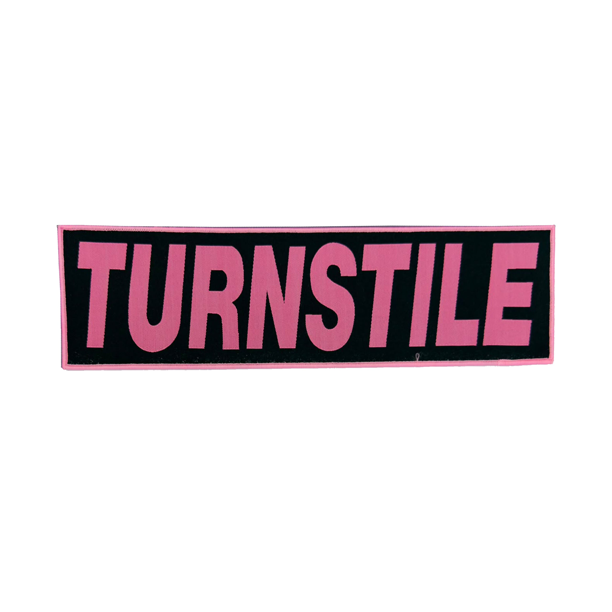 turnstile-logo-patch-tiss-xxl-dos-bordure-noire image 4