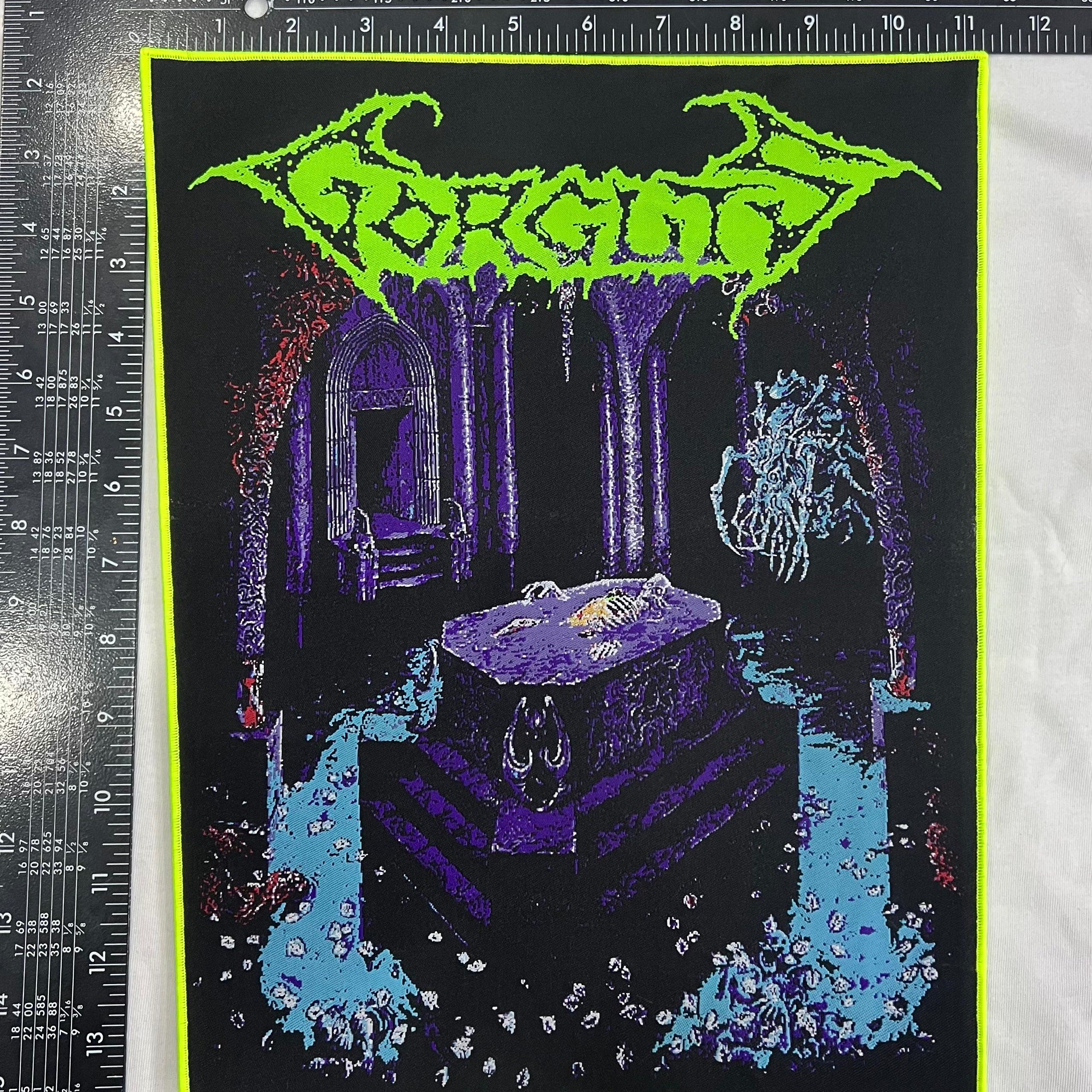 gorguts-considered-dead-backpatch-tiss-dos-bord-noir image 7