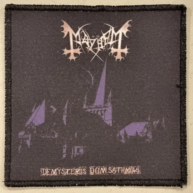 mayhem-de-mysteriis-dom-sathanas-patch-cusson-coudre image 1