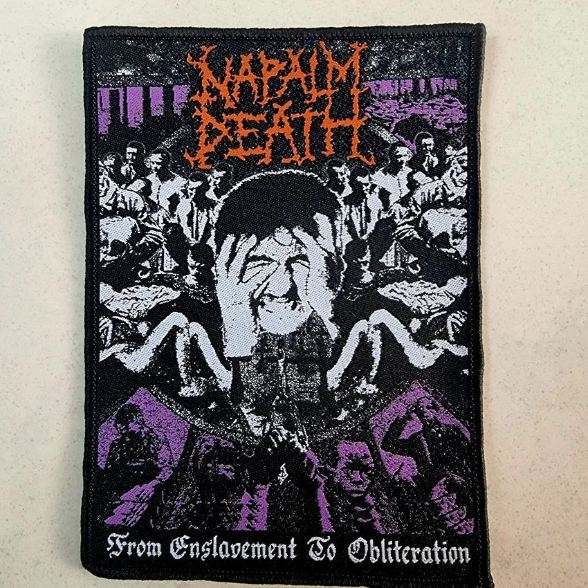 napalm-death-from-enslavement-to-obliteration-patch-tiss-petit image 1