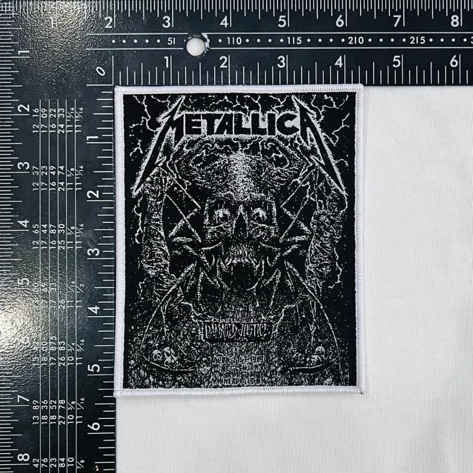 metallica-damaged-justice-tour-89-patch-tiss-bordure-noire image 5