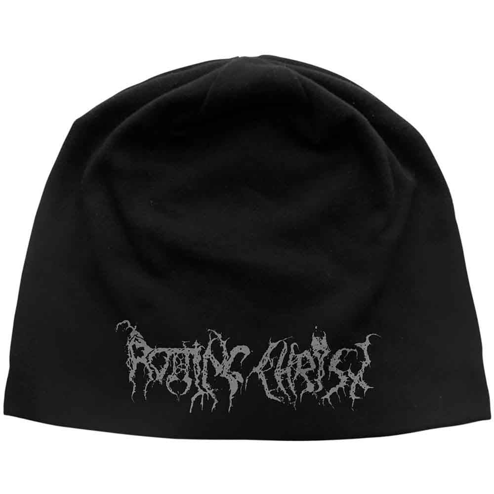 rotting-christ-logo-bonnet-beanie-noir-imprim image 1