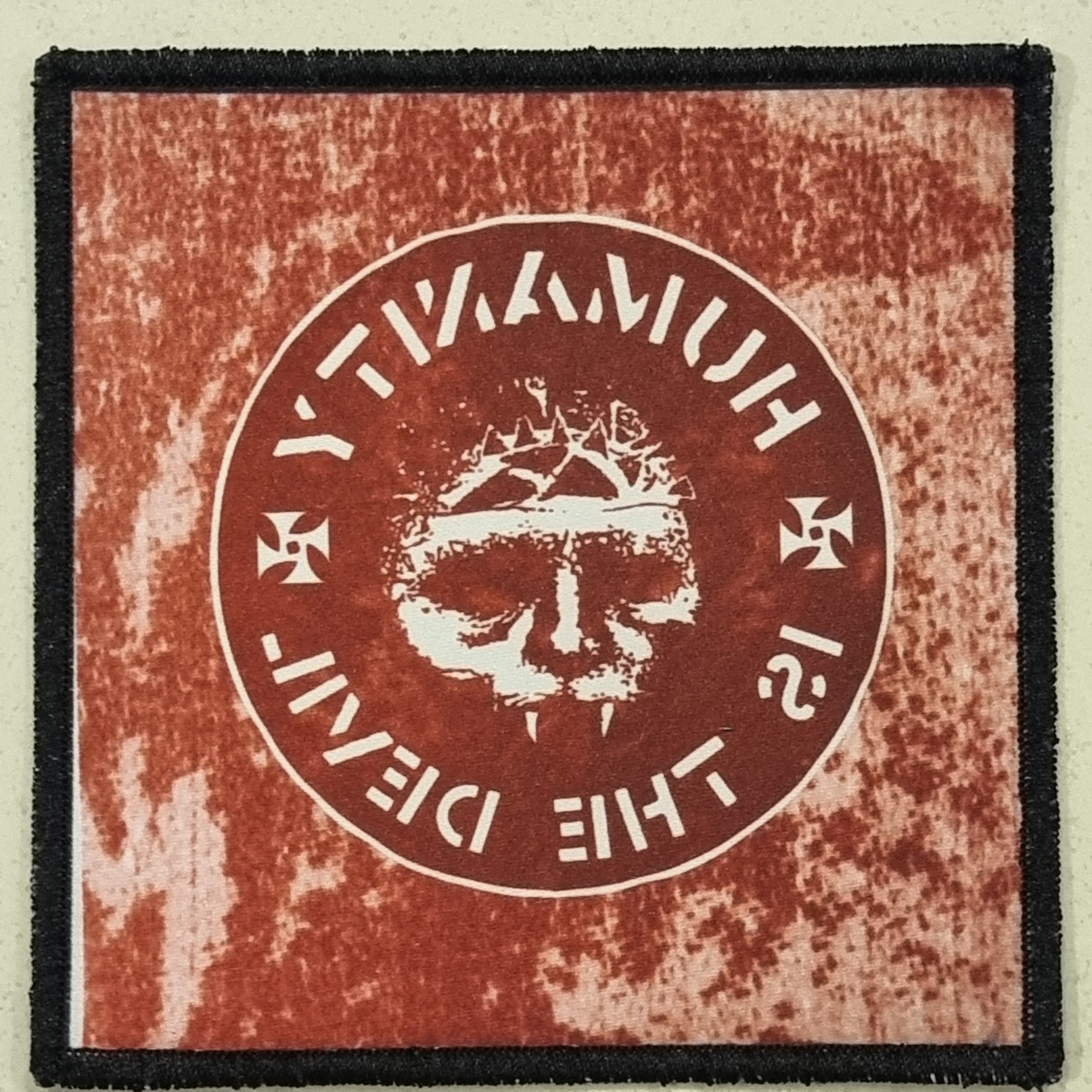 783punx-integrity-humanity-is-the-devil-patch-cusson-coudre image 1