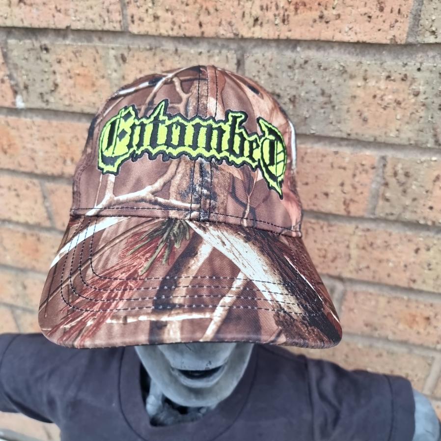 entombed-casquette-baseball-logo-leaf-camo-phosphorescent image 3