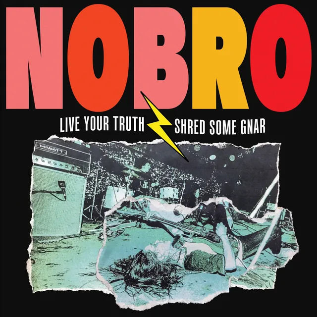 nobro-live-your-truth-vinyle-lp-bleu-punk-rock image 1
