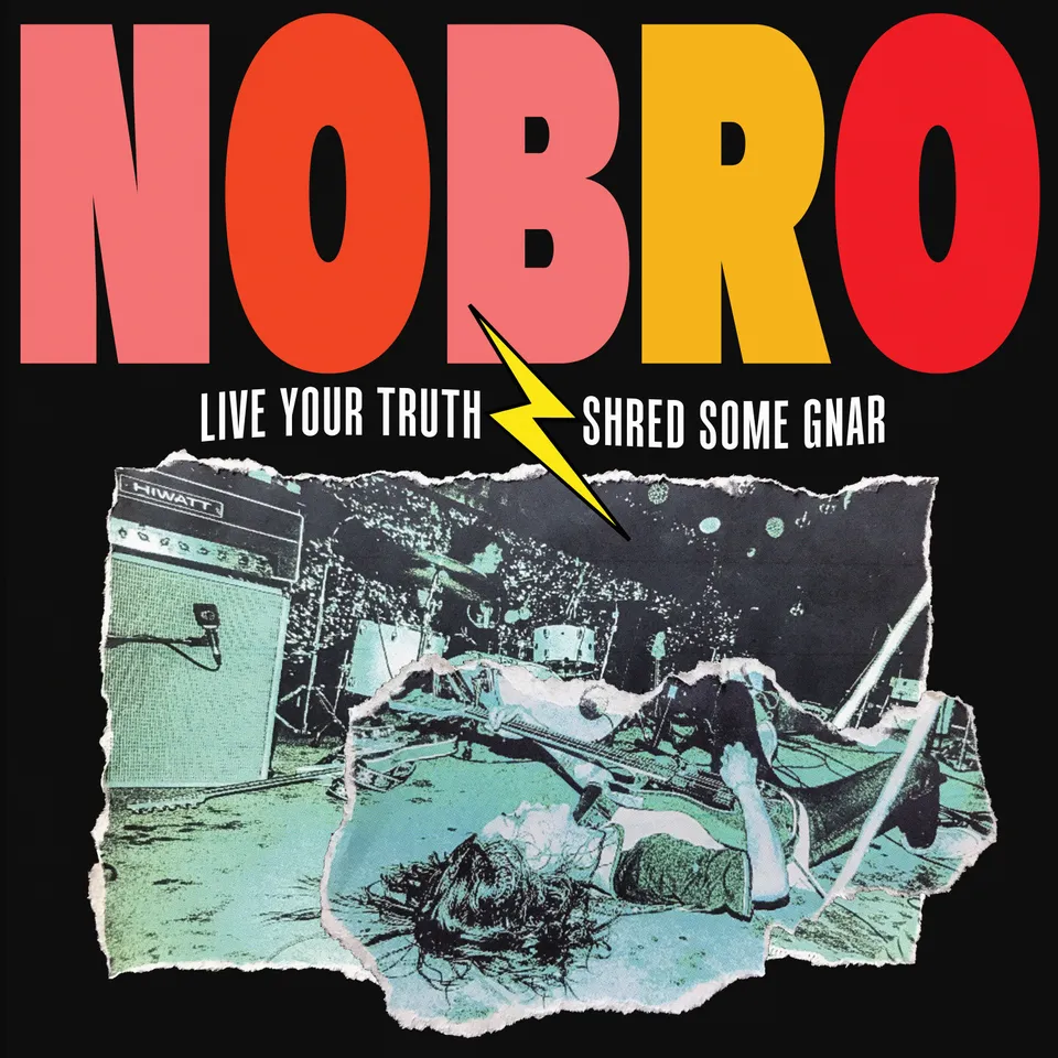 nobro-live-your-truth-vinyle-lp-bleu-punk-rock image 1