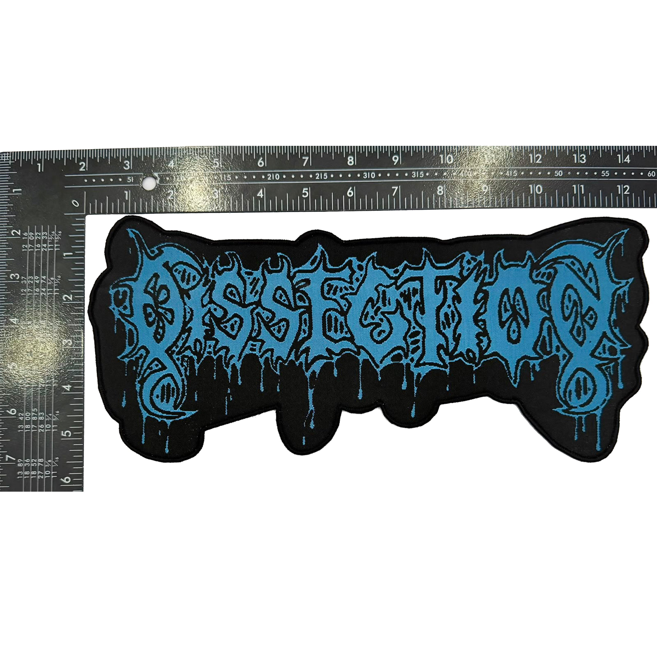 783punx-oversized-patch-dissection-logo-cusson-bordure-noire image 3