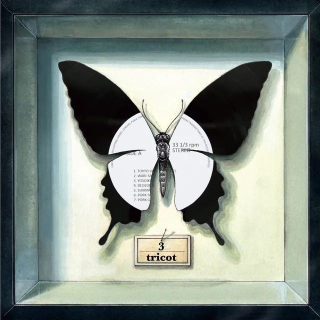 tricot-3-vinyle-lp-noir-math-rock-japonais image 1