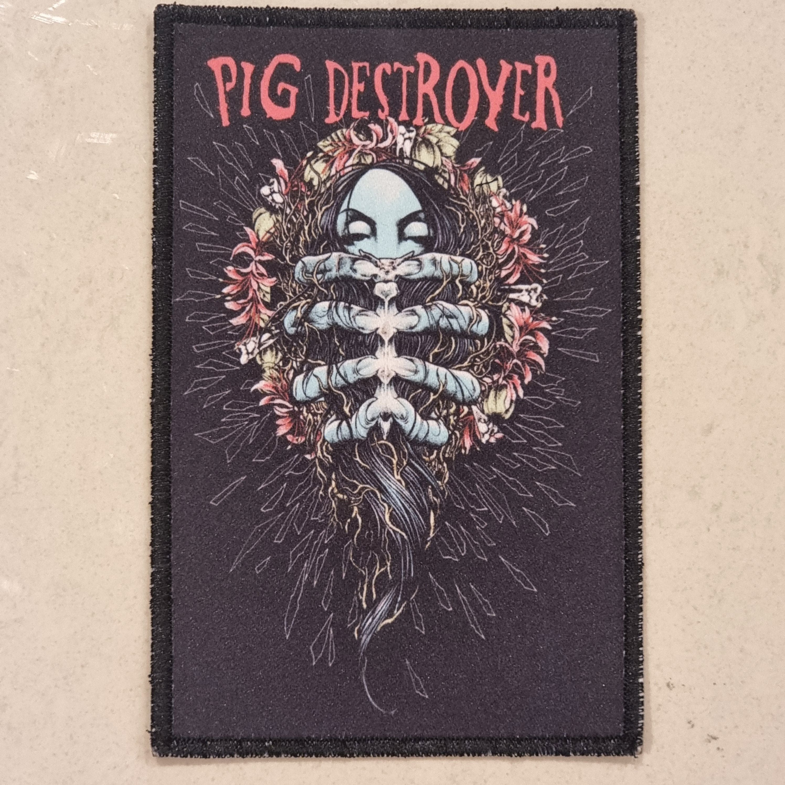 783punx-pig-destroyer-rib-fingers-patch-cusson-grindcore image 1