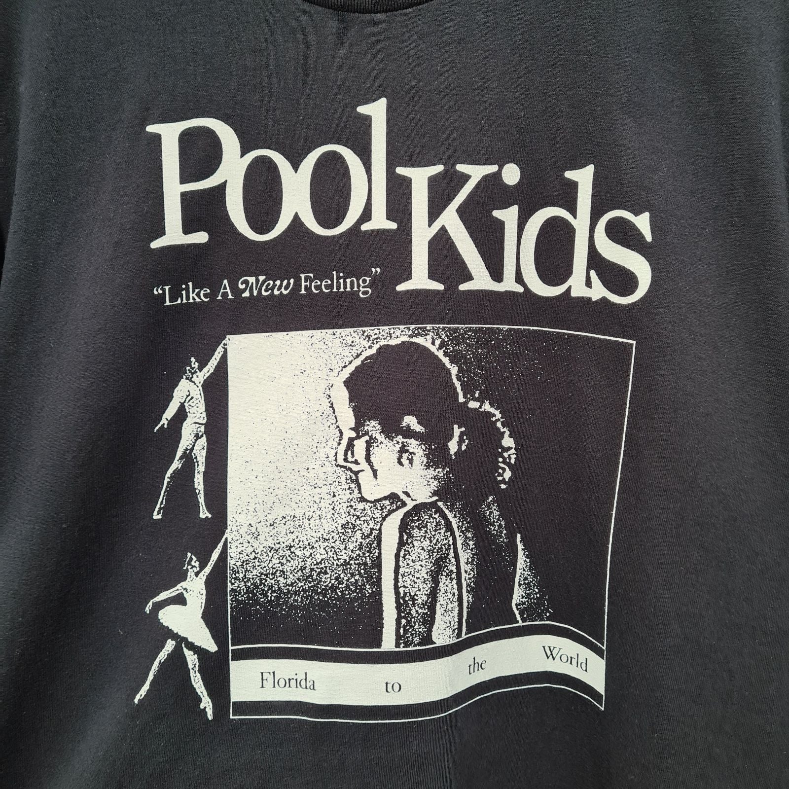 big-scary-monsters-pool-kids-tour-t-shirt-concert-noir-coton image 2